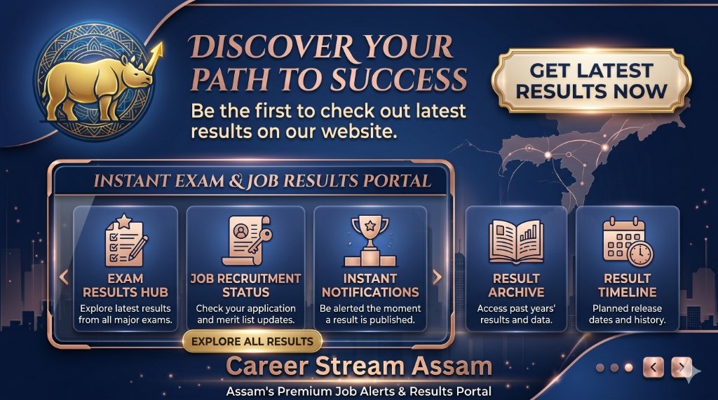 Instant Exam & Job Results Portal